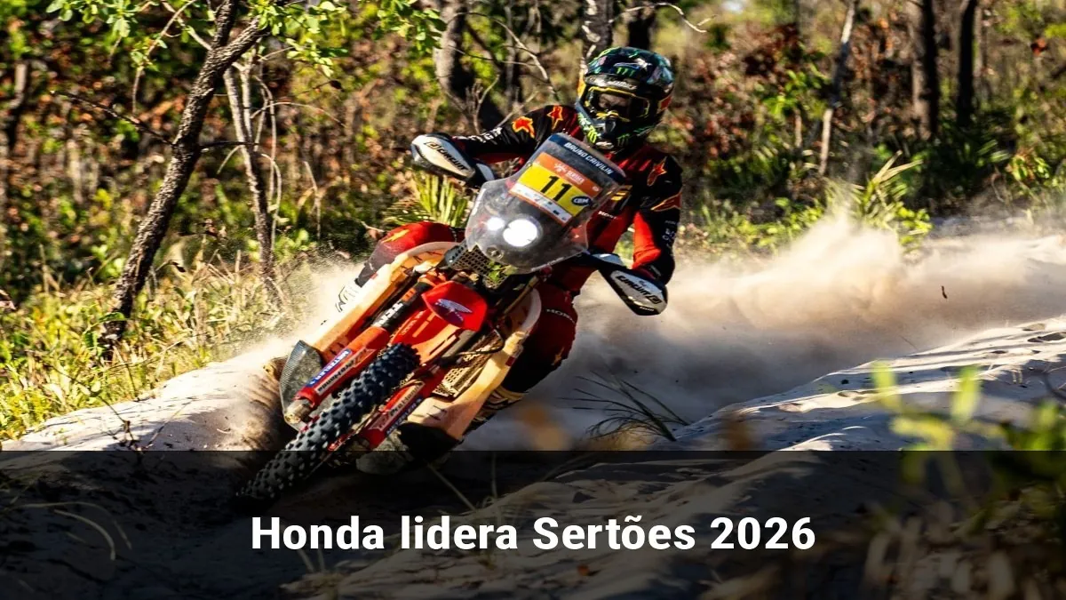 Honda lidera Sertões 2026