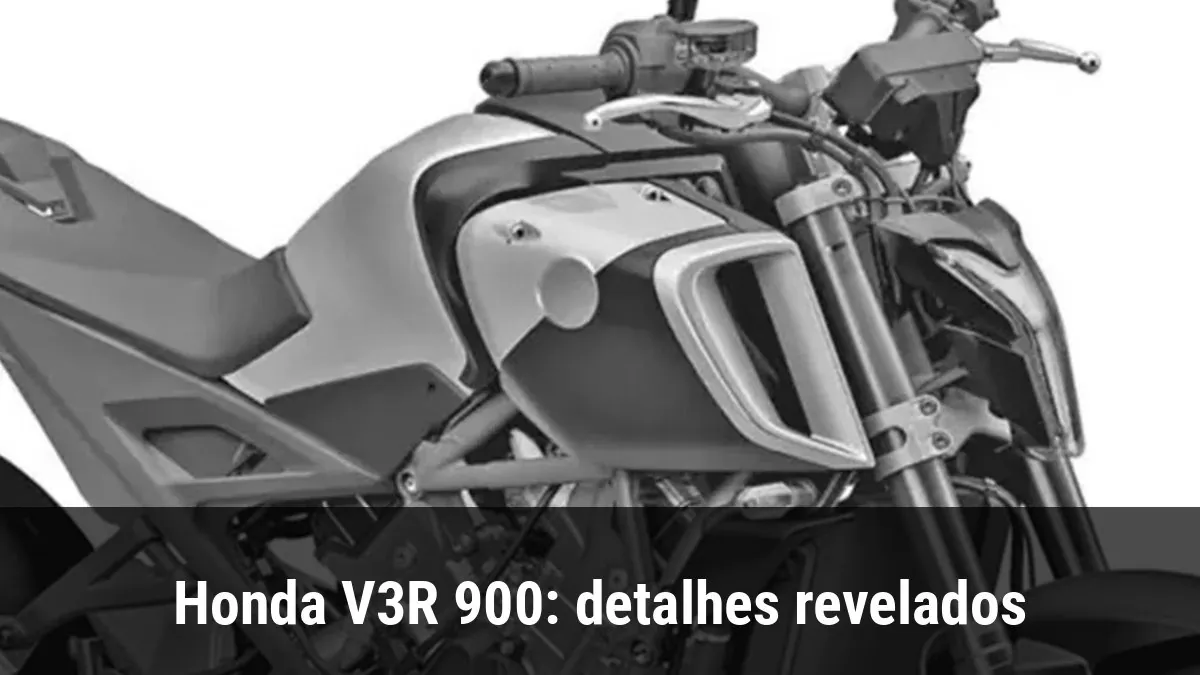 Honda V3R 900: detalhes revelados