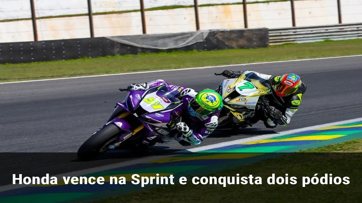 Honda vence na Sprint e conquista dois pódios