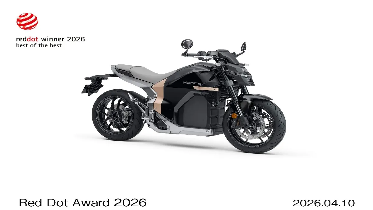 Honda WN7 ganha prêmio de excelência em Design de Produto elétrico