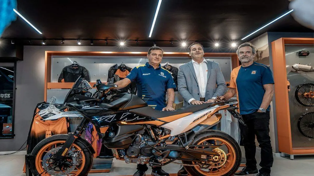 Inauguração da primeira loja KTM/Husqvarna no Brasil