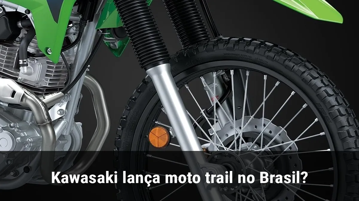 Kawasaki lança moto trail no Brasil?