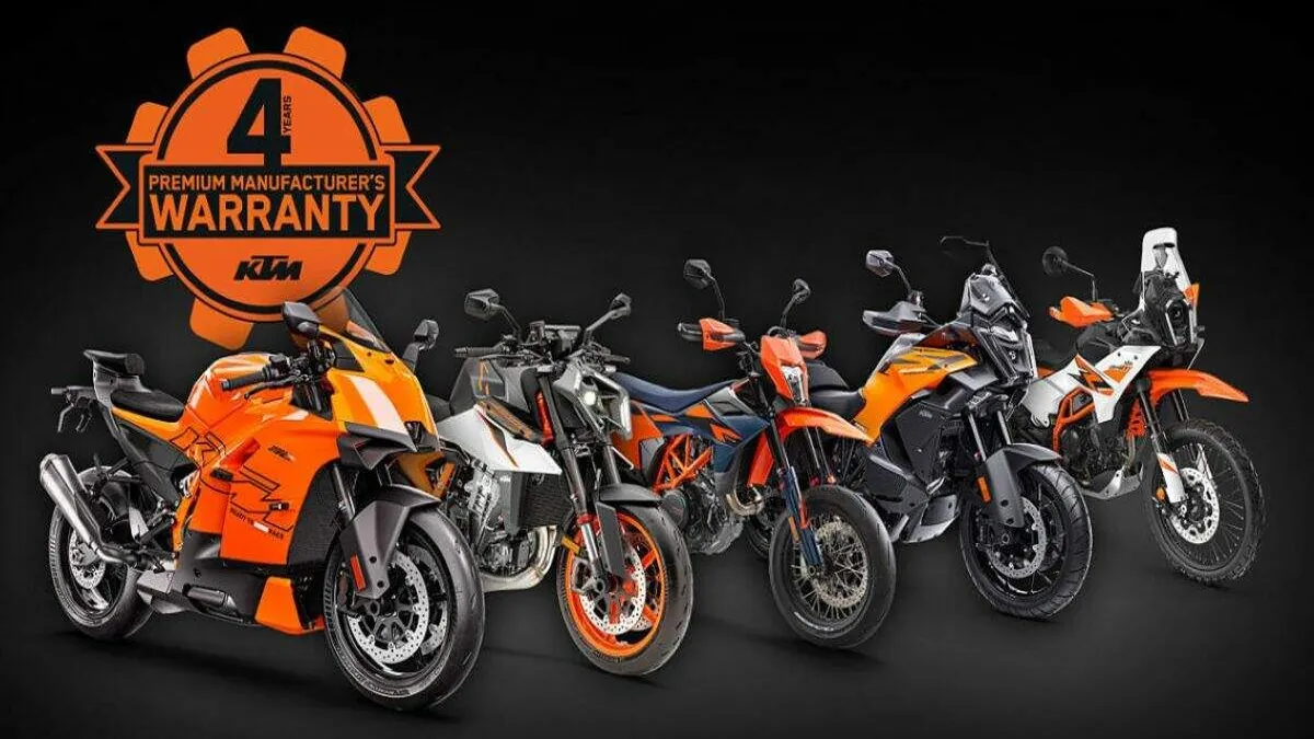 KTM 2026 Brasil: 4 anos de segurança para motos street