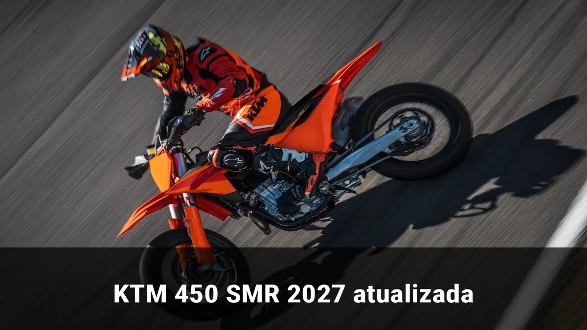 KTM 450 SMR 2027 atualizada