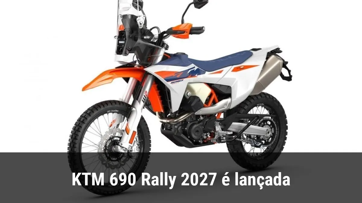 KTM 690 Rally 2027 é lançada