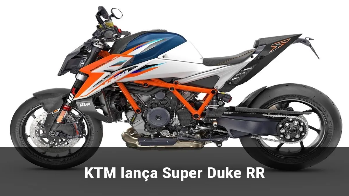 KTM lança Super Duke RR