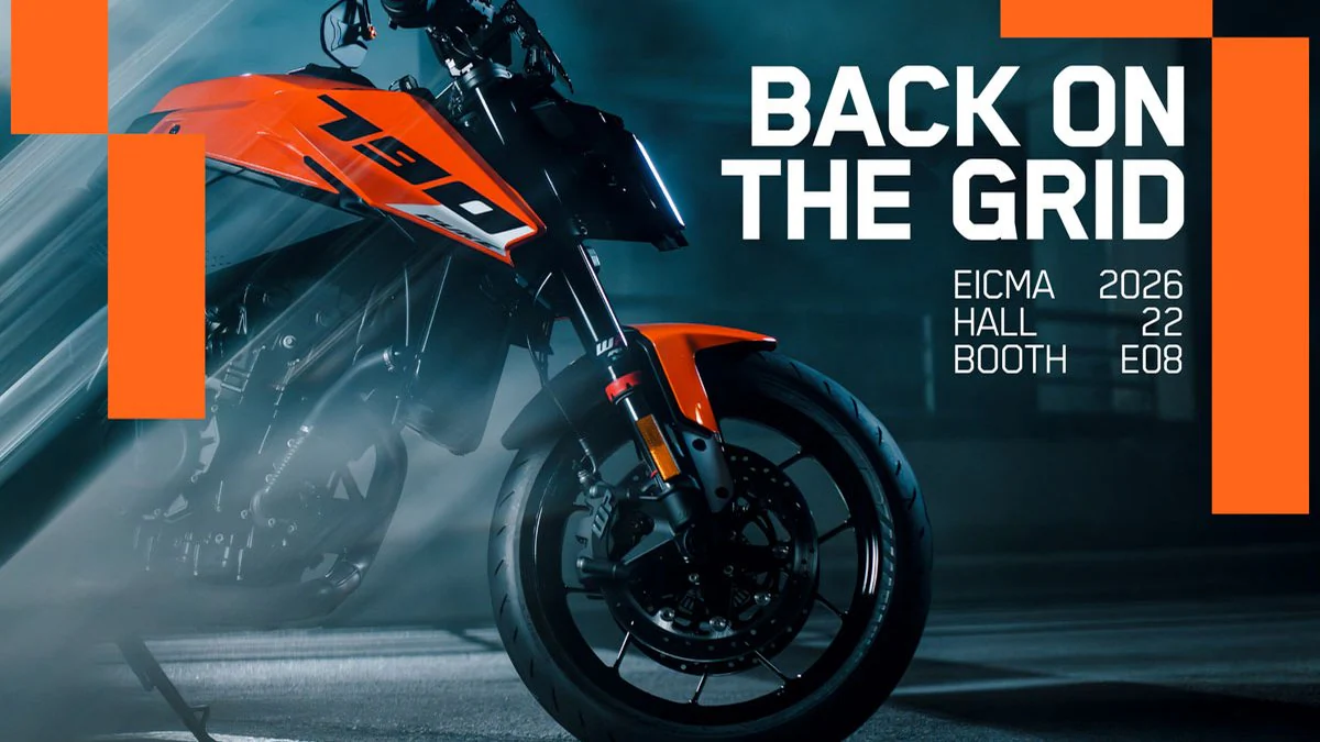 KTM retorna em 2026 ao EICMA após crise financeira