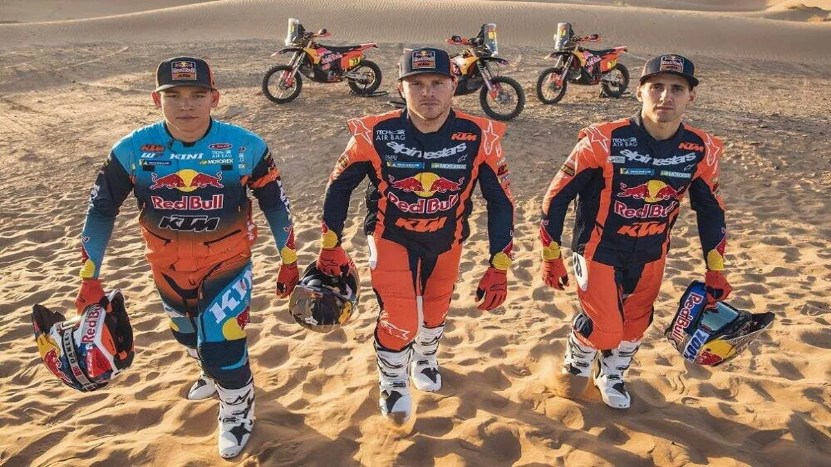 KTM se prepara para manter seus títulos no Dakar 2026