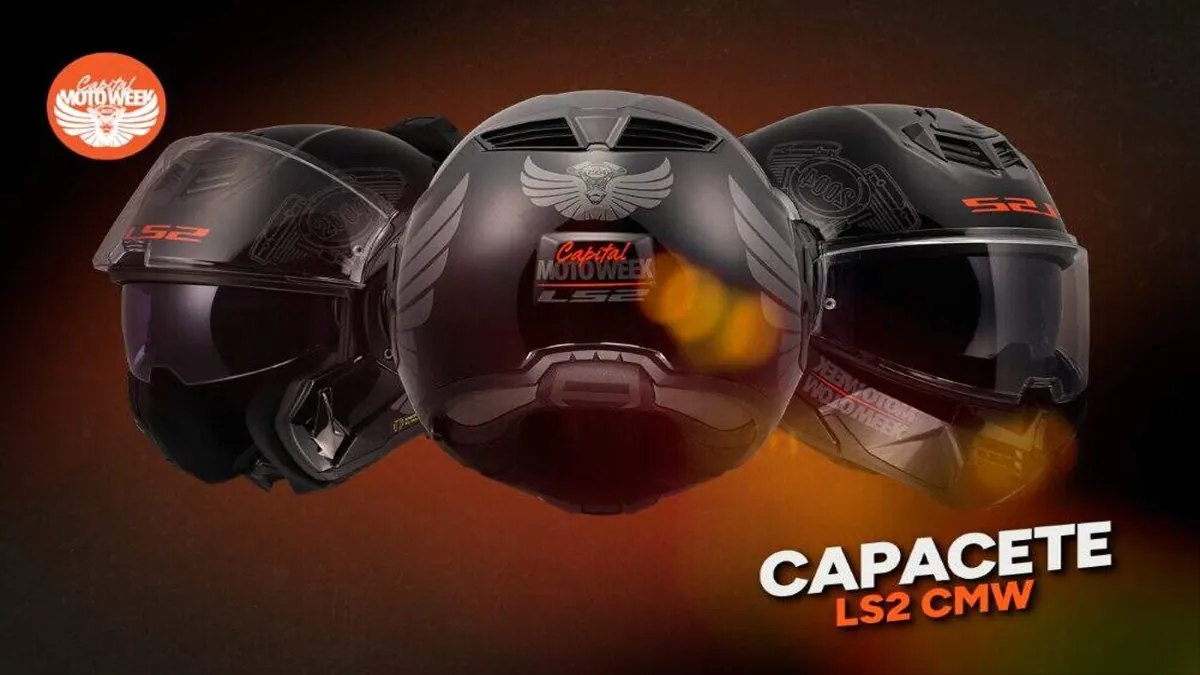 LS2 e Capital Moto Week apresentam capacete exclusivo em edição limitada