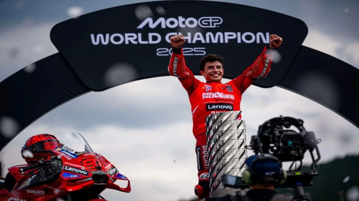 Marc Márquez ganha campeonato da MotoGP 2025 pilotando Ducati
