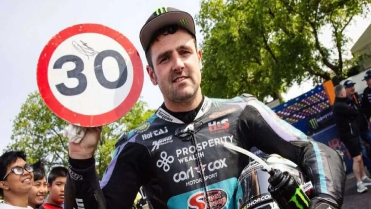 Michael Dunlop enfrenta riscos para buscar 31 vitórias no TT da Ilha de Man