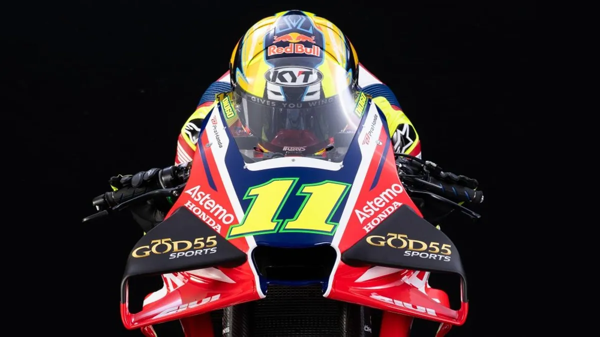 Moto de Diogo Moreira para sua estreia na MotoGP em 2026