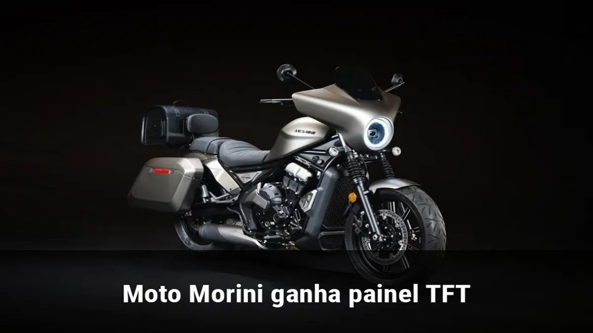Moto Morini ganha painel TFT