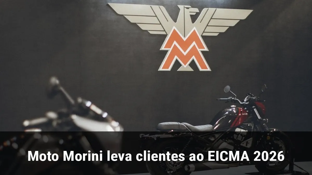 Moto Morini leva clientes ao EICMA 2026