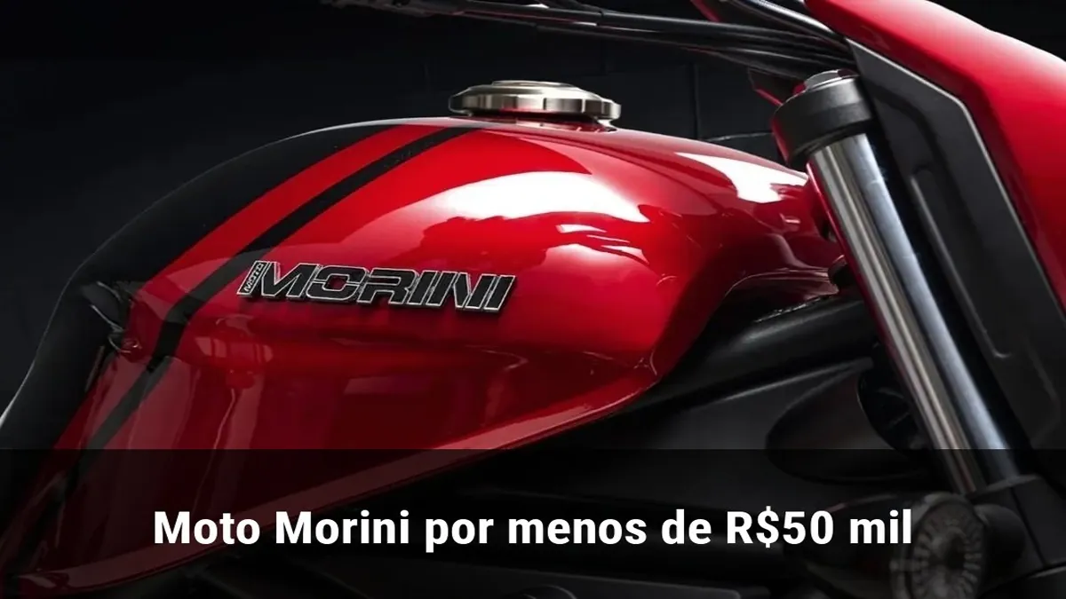 Moto Morini por menos de R$50 mil