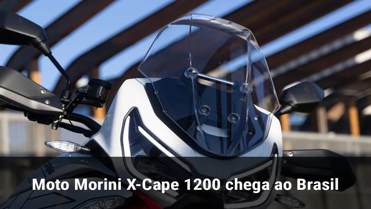 Moto Morini X-Cape 1200 chega ao Brasil