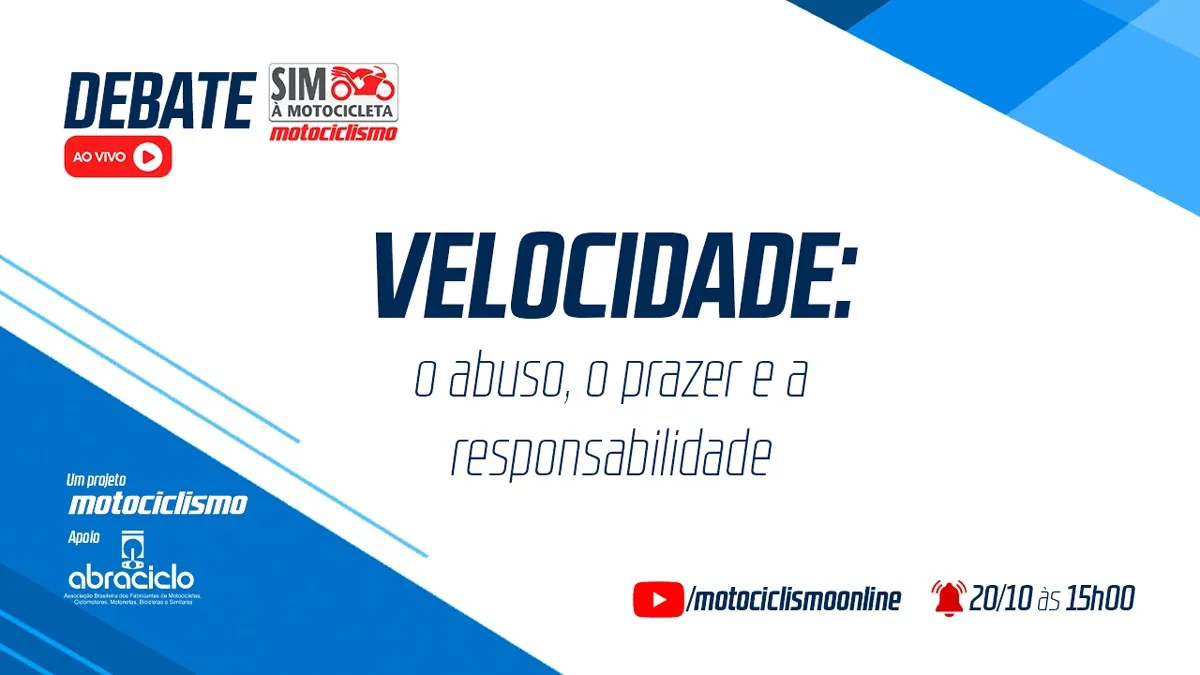 Motocicletas: um debate sobre velocidade, prazer e segurança no tráfego