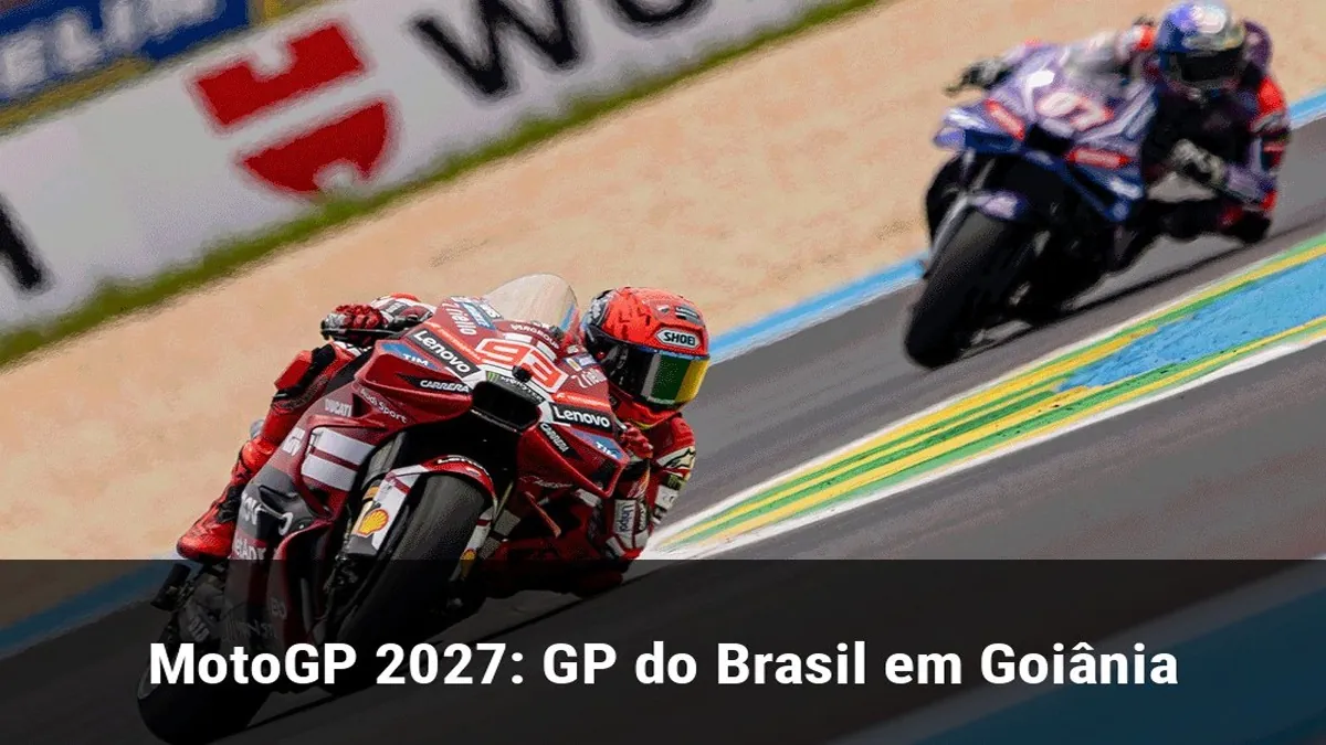 MotoGP 2027: GP do Brasil em Goiânia