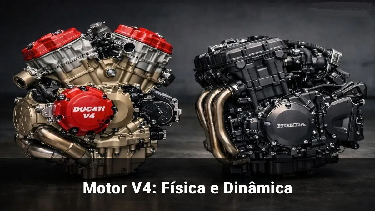 Motor V4: Física e Dinâmica
