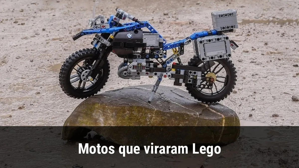 Motos que viraram Lego