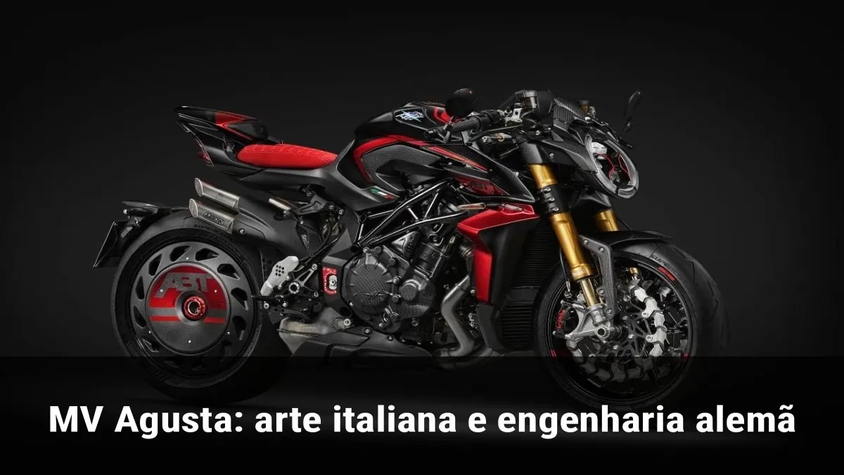 MV Agusta: arte italiana e engenharia alemã
