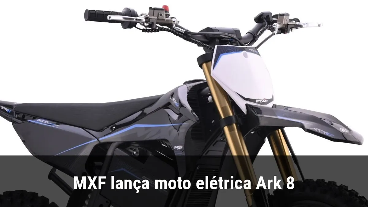 MXF lança moto elétrica Ark 8