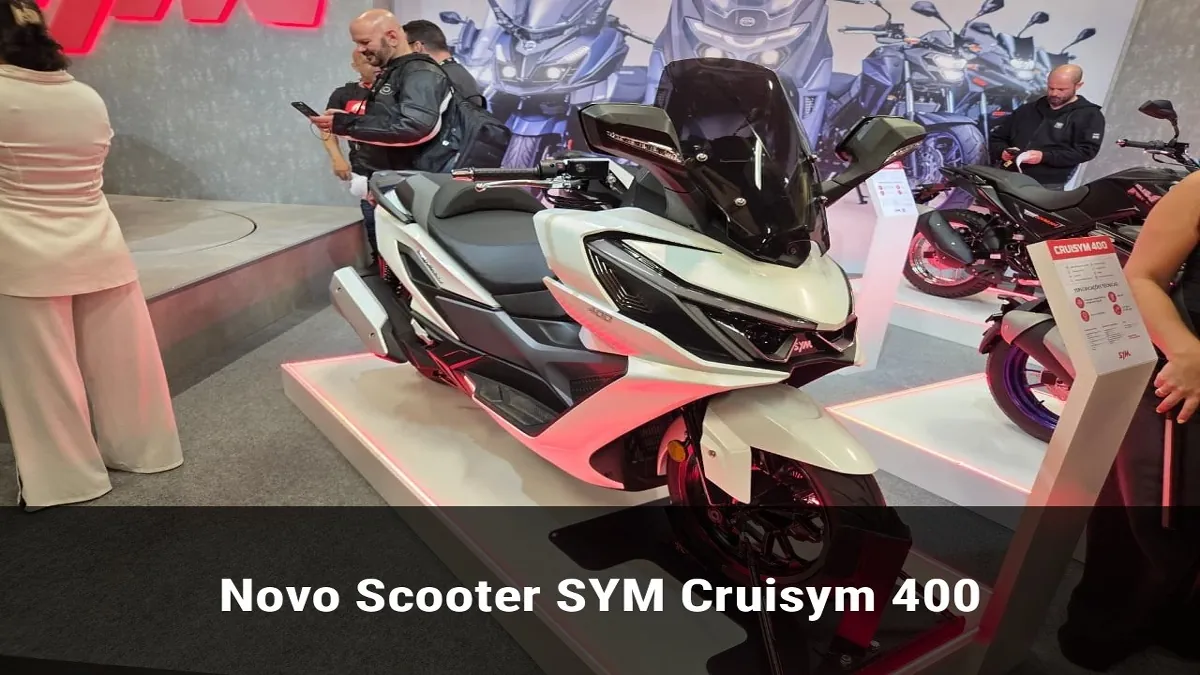 Novo Scooter SYM Cruisym 400