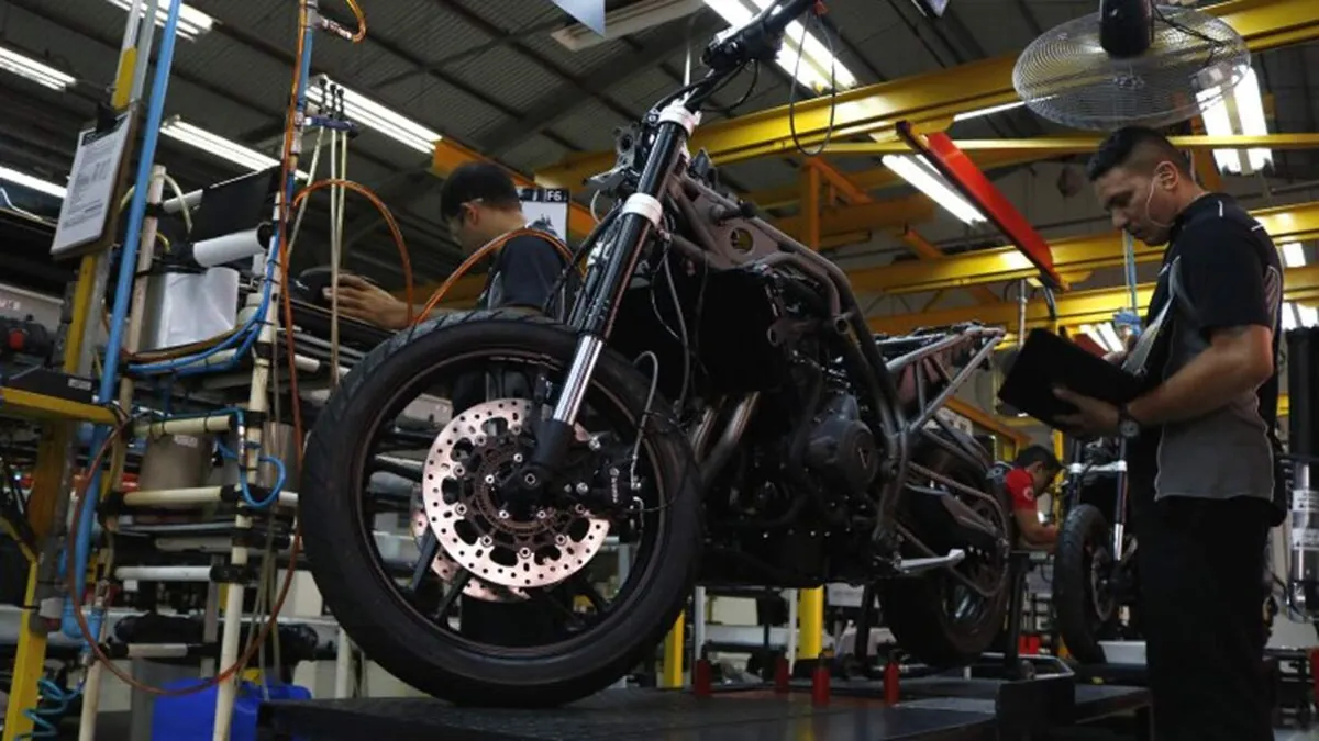 Produção de motos no Brasil atinge 3º maior resultado semestral