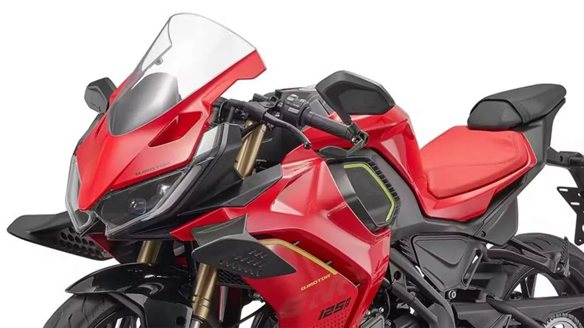 QJMotor renova moto esportiva de entrada com design da MotoGP