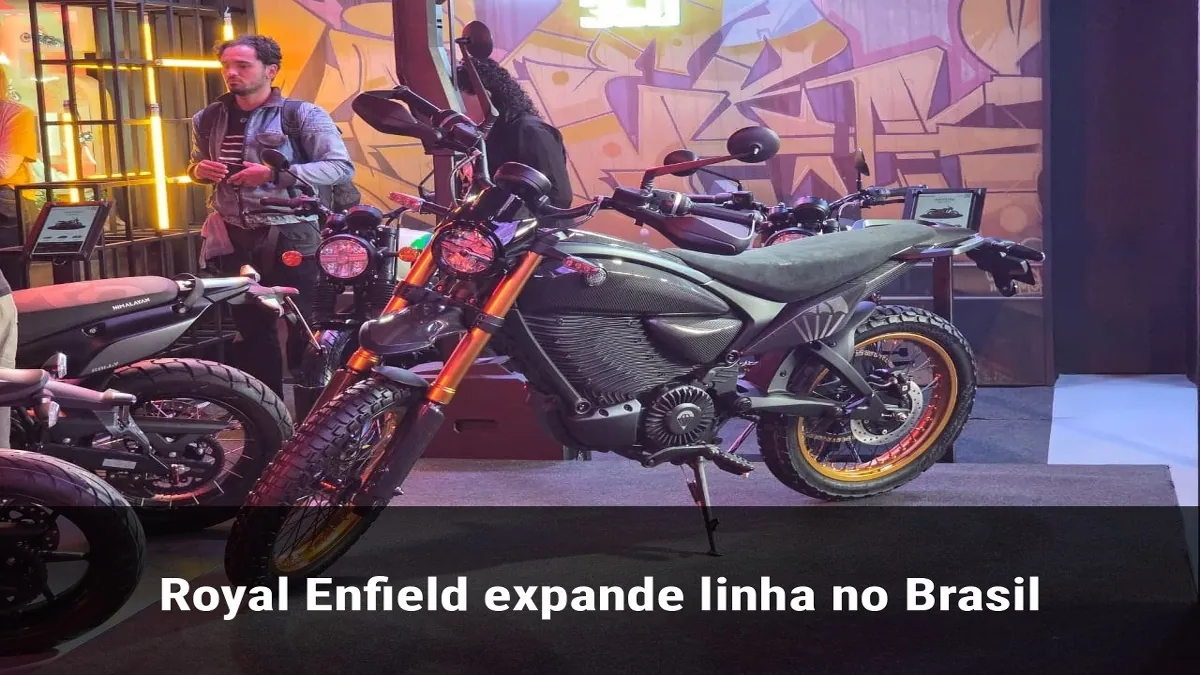 Royal Enfield expande linha no Brasil