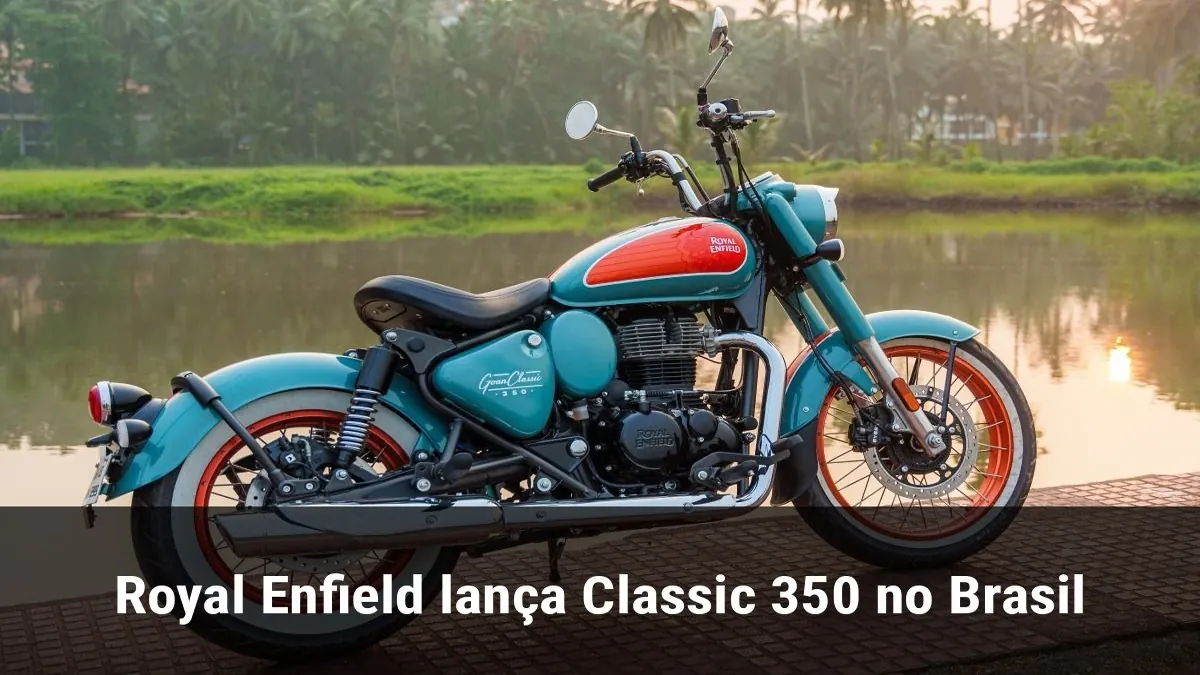 Royal Enfield lança Classic 350 no Brasil