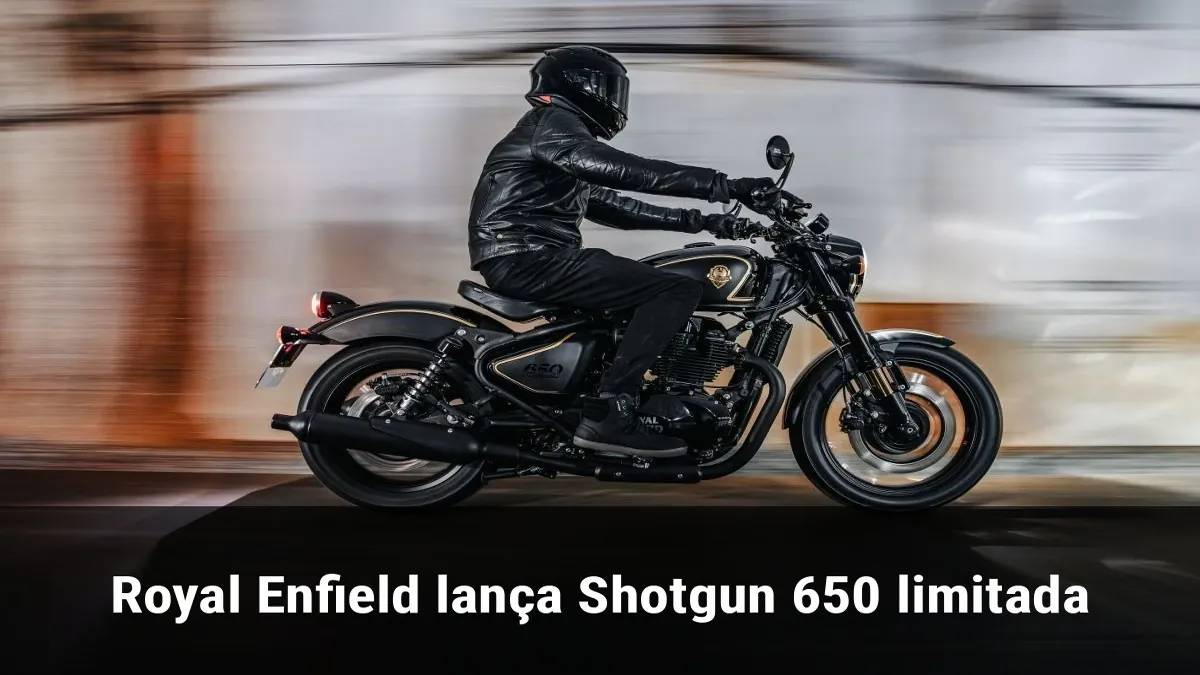 Royal Enfield lança Shotgun 650 limitada