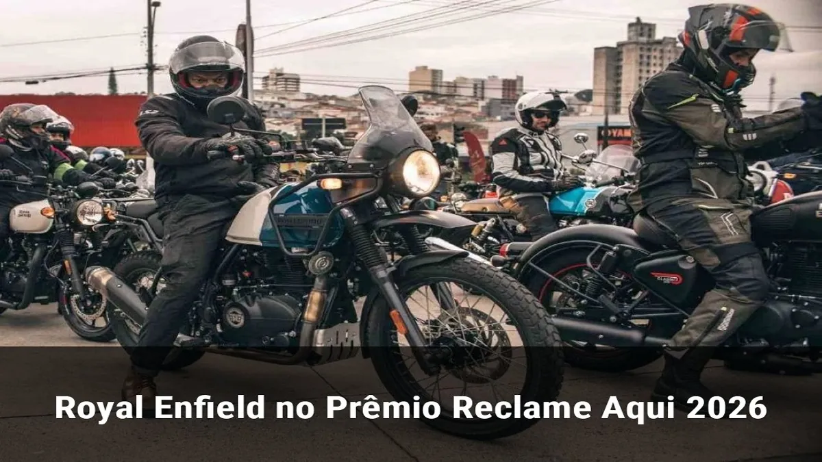 Royal Enfield no Prêmio Reclame Aqui 2026
