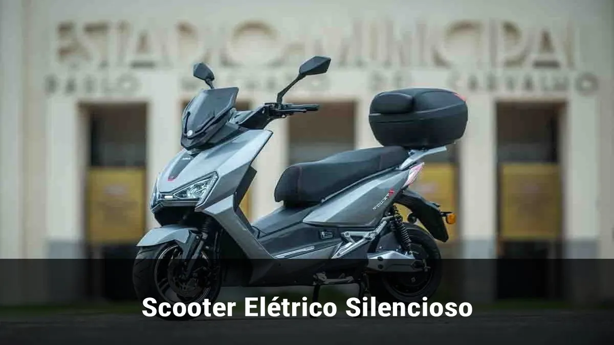 Scooter Elétrico Silencioso