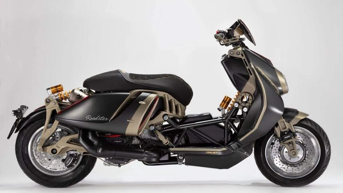Scooter Italjet Roadster 400: descubra seu design surrealista