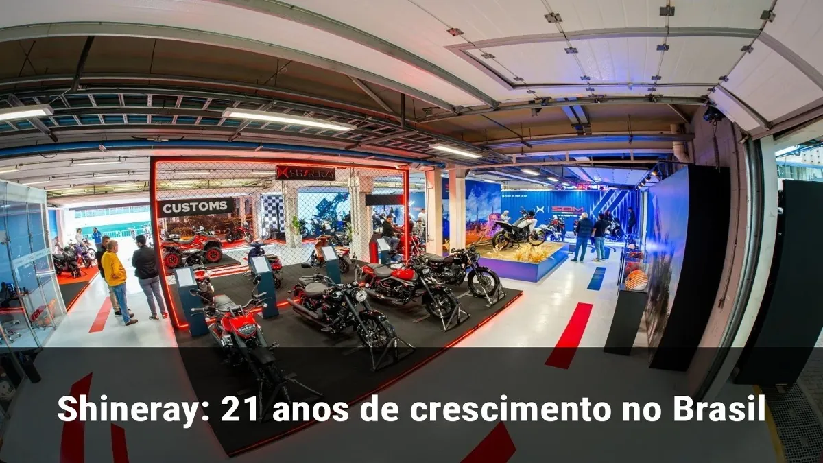 Shineray: 21 anos de crescimento no Brasil
