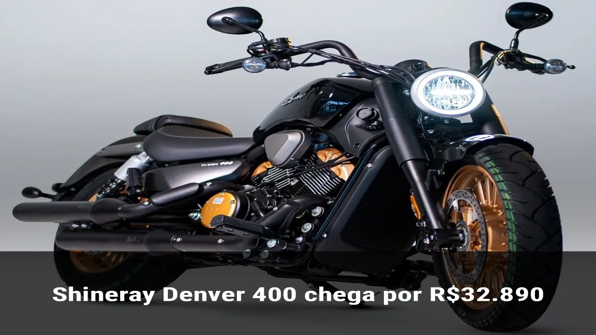 Shineray Denver 400 chega por R$32.890