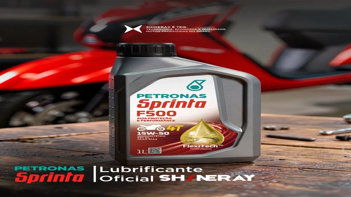 Shineray revela parceria com Petronas para lubrificantes no Brasil