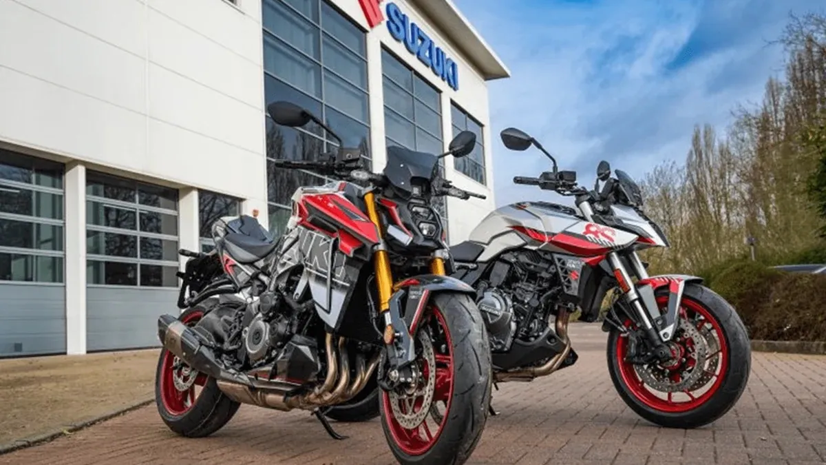 Suzuki apresenta novos designs gráficos 2026 para GSX-S1000 e GSX-8S