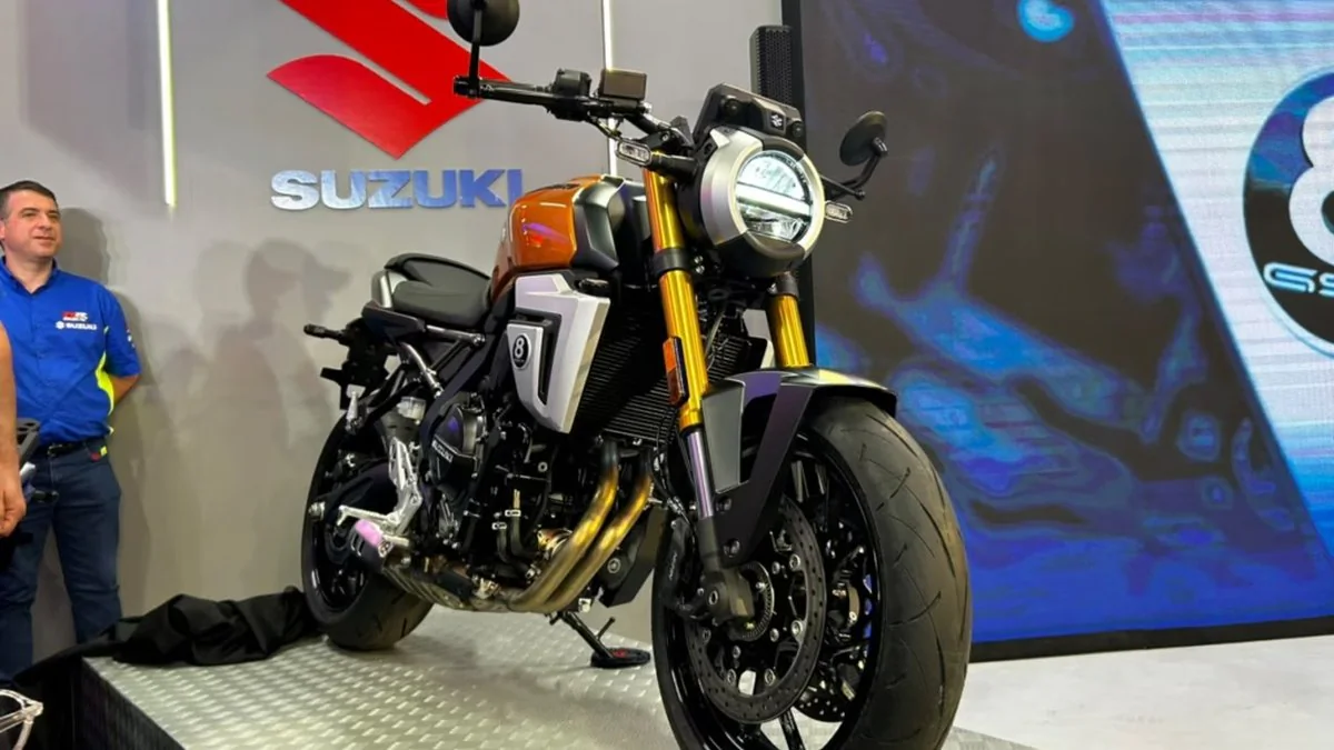 Suzuki GSX-8T chega ao Rio de Janeiro com J Toledo