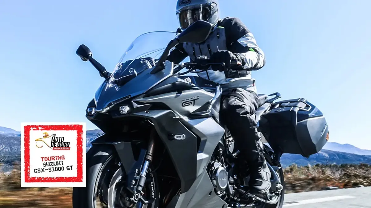 Suzuki GSX-S1000GT conquista segundo título no Moto de Ouro Touring
