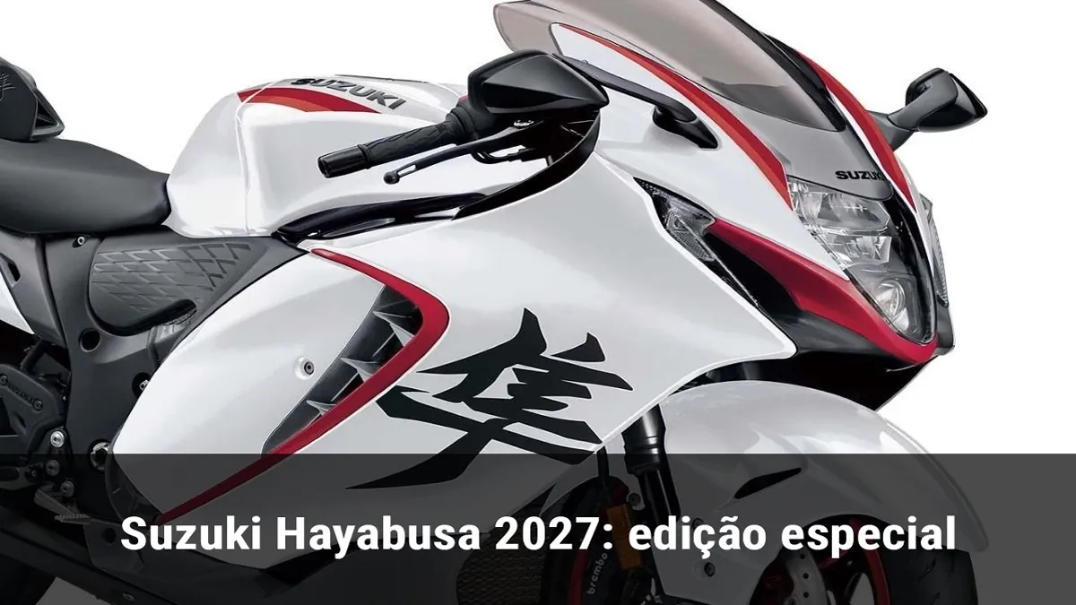 Suzuki Hayabusa 2027: edição especial