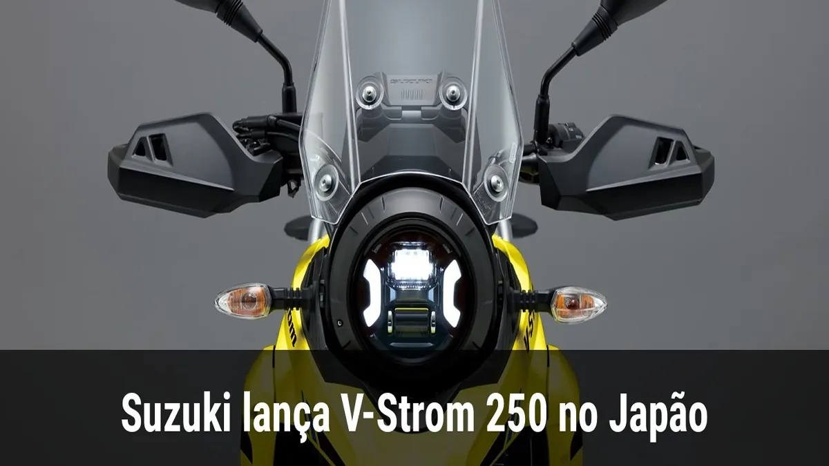 Suzuki lança V-Strom 250 no Japão