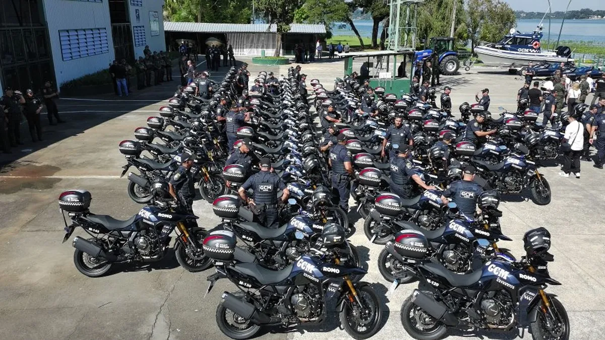 Suzuki V-Strom 800 amplia a equipe da GCM de São Paulo