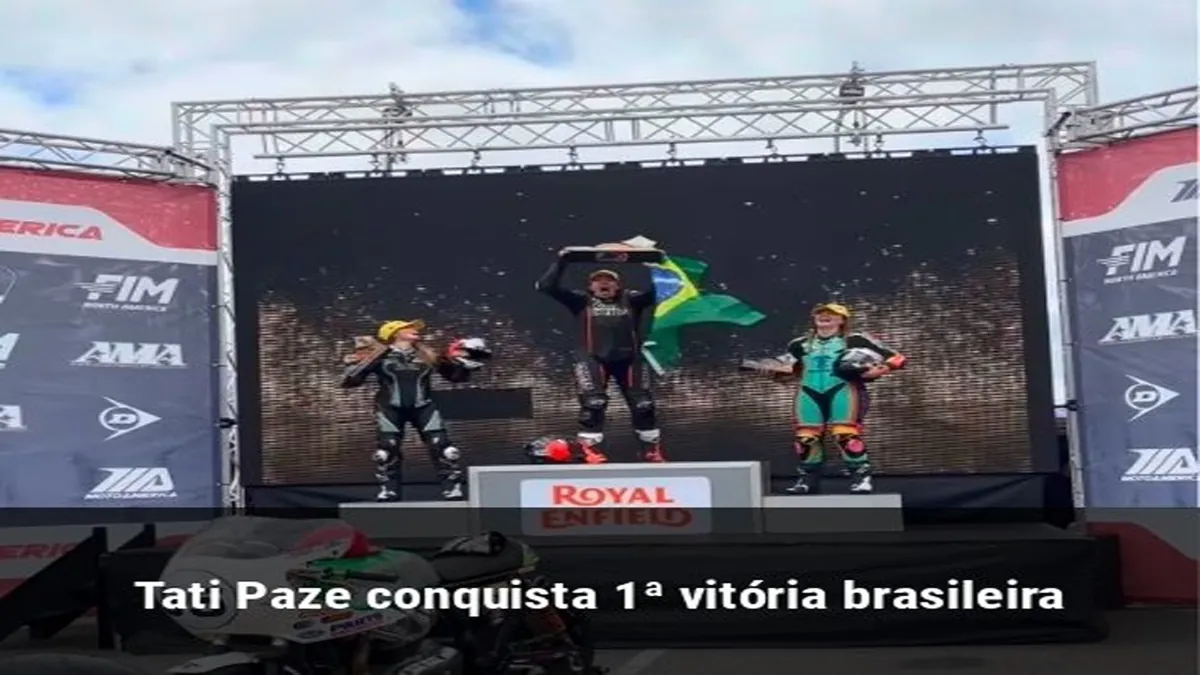 Tati Paze conquista 1ª vitória brasileira