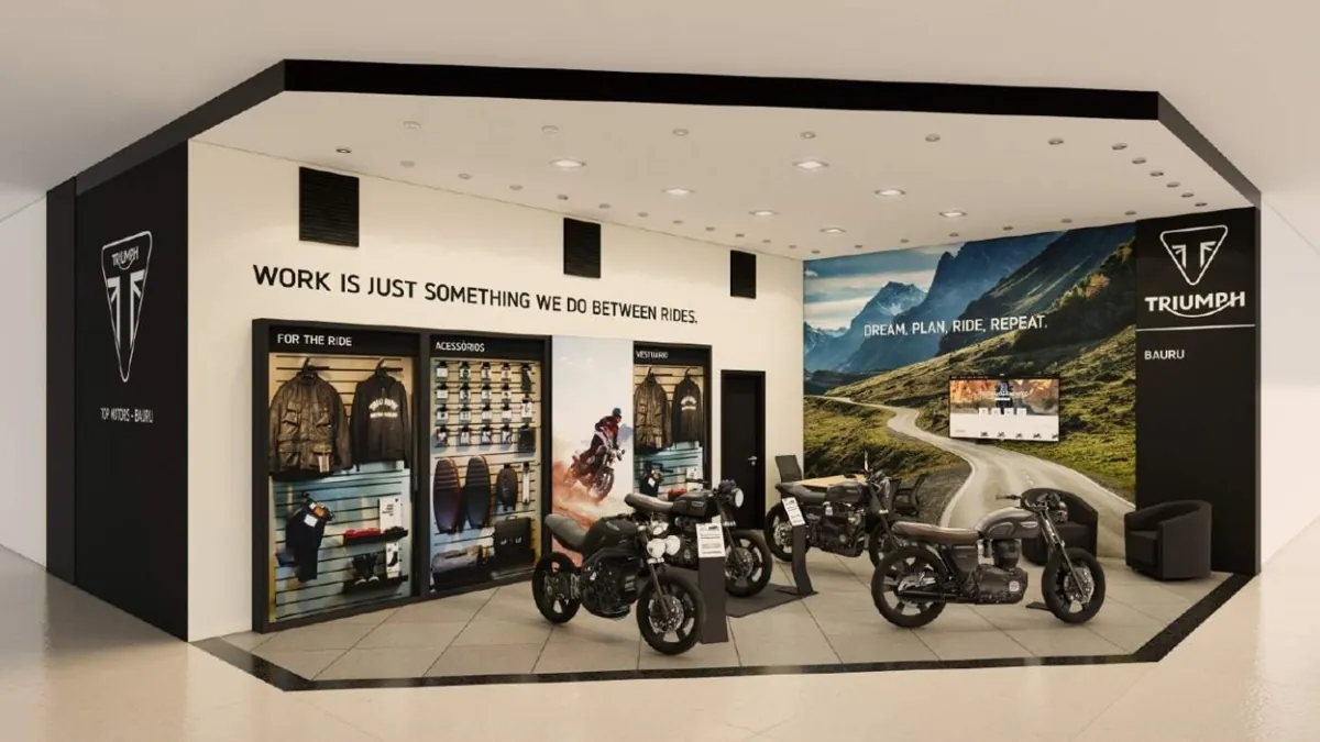 Triumph abre sua 39ª loja no Brasil em expansão contínua