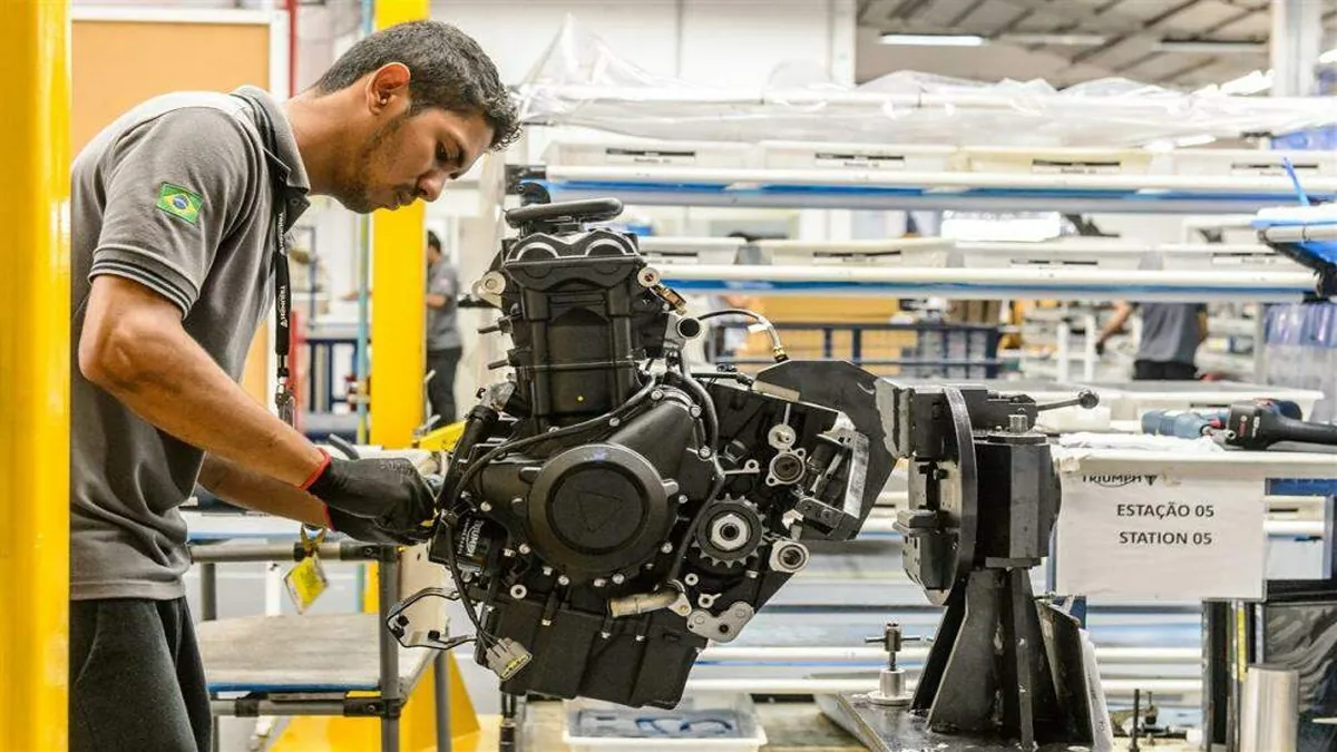 Triumph atinge 80 mil motos fabricadas no Brasil, um novo recorde