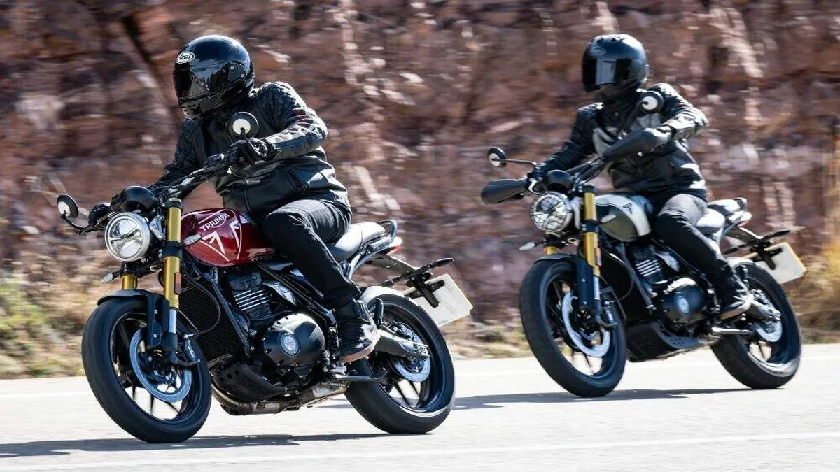 Triumph celebra primeiro aniversário das T-Series com ação especial