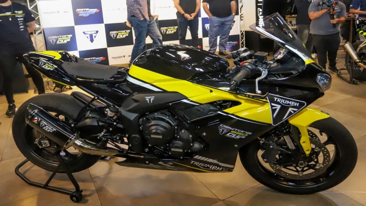 Triumph Daytona 660 Cup movimenta o MOTO1000GP 2025 em Curvelo