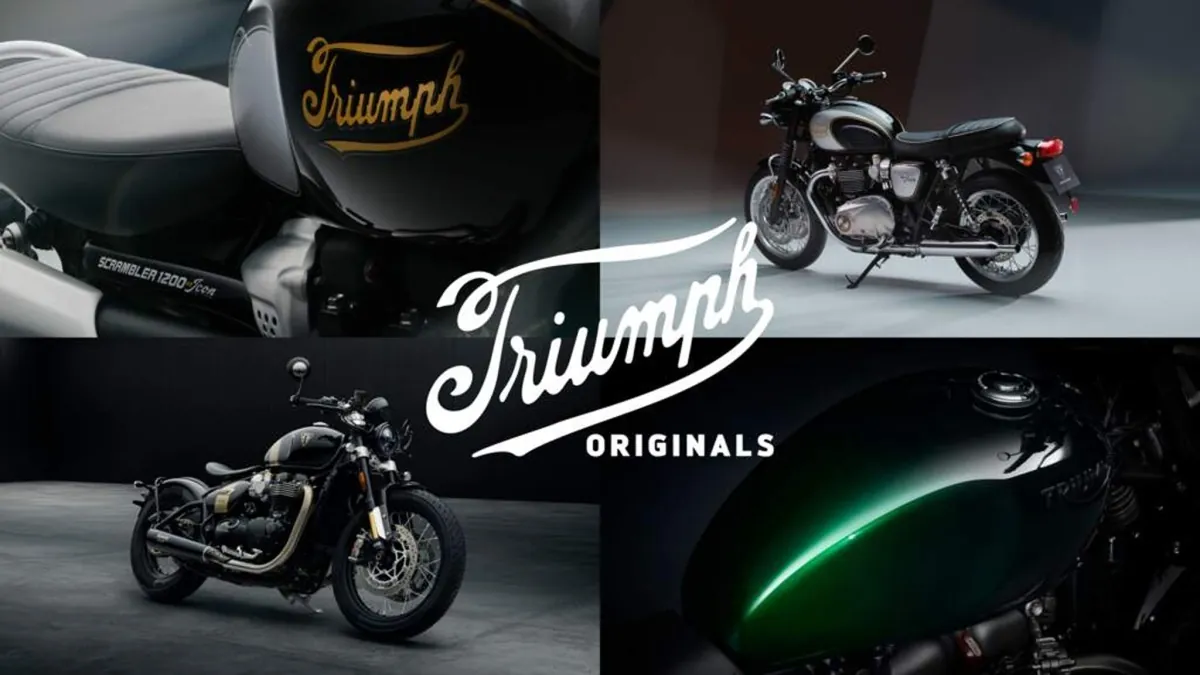 Triumph inaugura concurso para homenagear a criatividade original